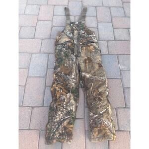 RedHead Silent Hide Bibs Kid Medium Youth Camouflage Overalls Hunting